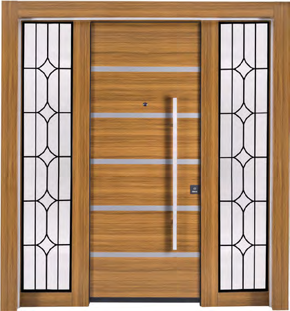 Zen Plus SP-01 Özel Mimari Üretim Kapı SP-01 - İzmit Çelik Kapı Modeli